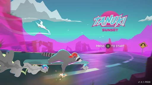 画像ギャラリー No.006のサムネイル画像 / インディーズゲームの小部屋:Room#666「Tanuki Sunset」