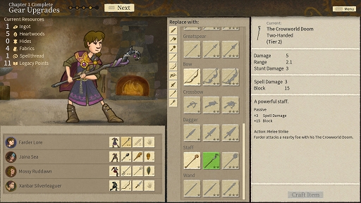 画像ギャラリー No.007のサムネイル画像 / インディーズゲームの小部屋:Room#688「Wildermyth」