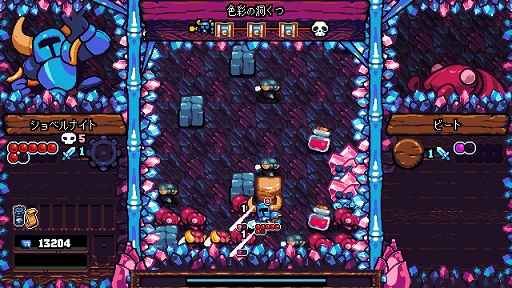 画像ギャラリー No.007のサムネイル画像 / インディーズゲームの小部屋:Room#717「Shovel Knight Pocket Dungeon」