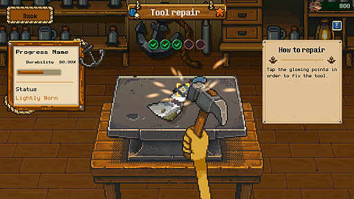 画像ギャラリー No.006のサムネイル画像 / 傷んだ船を清掃&修理する癒し系シム「シーサイドウォッシュ」デモ版を配信開始。洗浄音とBGMが心地よい