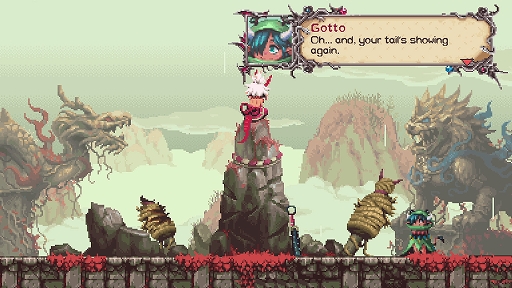 画像ギャラリー No.005のサムネイル画像 / 鬼の少年が鬼の王に挑む2DアクションADV「Okko The Exiled」，配信開始