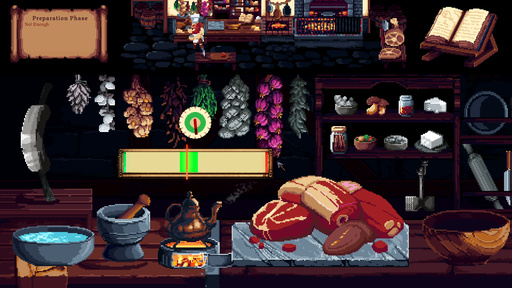 画像ギャラリー No.002のサムネイル画像 / 狩ったモンスターを料理して酒場で振る舞おう。「Monster Cuisine:狩って、捌いて、いただきます。」,Steamストアページを公開