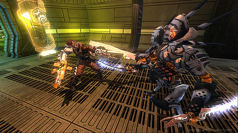 ������#003�Υ���ͥ���/��E3 2008��15��SEGA��Gas Powered Games�Υ��å�����Dungeon Siege�פ�����Ū��³�ԡ�Space Siege�פȤ� 