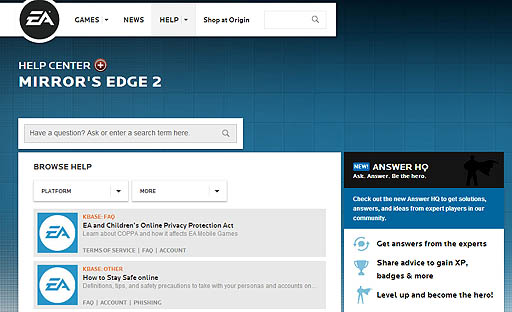 ꡼ No.002 | Mirror's Edge 2פγȯʹ椫Electronic ArtsθޡݡȤˤŪ˷Ǻ