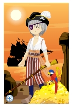 画像集#009のサムネイル/アバターサービス「ミィア」に水着や海賊の衣装が登場