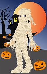 画像集#002のサムネイル/10月といえばハロウィン! 「ミィア」にお化けや魔女の衣装