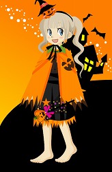 画像集#003のサムネイル/10月といえばハロウィン! 「ミィア」にお化けや魔女の衣装