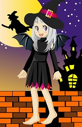 画像集#004のサムネイル/10月といえばハロウィン! 「ミィア」にお化けや魔女の衣装