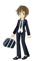 画像集#003のサムネイル/エムゲームポータルの「MyA」,学生服や野球,悪魔などの衣装登場