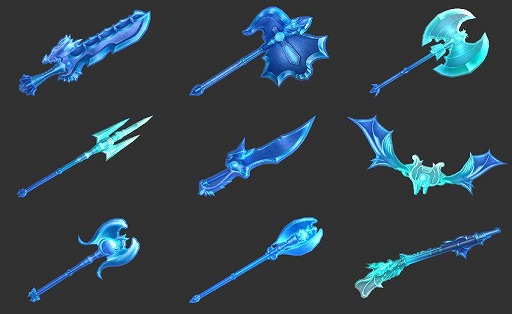 画像集#002のサムネイル/「パンドラサーガ」,新規エフェクト武器が登場。街並はクリスマスムードに