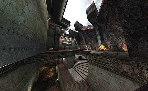 画像集#001のサムネイル/「QUAKE LIVE」に,どこかで見たことのある新マップ「Hidden Fortress」追加