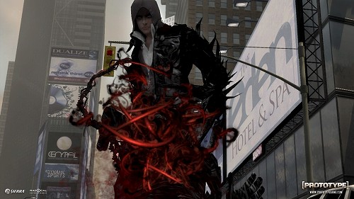 画像集#001のサムネイル/「PROTOTYPE」さまざまなものに変形/変身しつつ戦う様子を収めたムービー