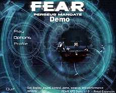 画像集#001のサムネイル/あの恐怖がふたたび。「F.E.A.R.:Perseus Mandate」のデモ版を掲載