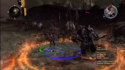 画像集#001のサムネイル/RTS版Warhammer,「Mark of Chaos:Battle March」のプレイムービー