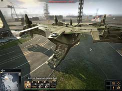 画像集#003のサムネイル/会社でプレイするとすぐにばれるボイスコマンドシステムを搭載したRTS,「EndWar」のスクリーンショットを掲載