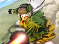 画像集#008のサムネイル/システムソフト・アルファーの新作ストラテジーは萌え路線。 「萌え萌え2次大戦(略)」11月発売