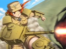 画像集#011のサムネイル/システムソフト・アルファーの新作ストラテジーは萌え路線。 「萌え萌え2次大戦(略)」11月発売