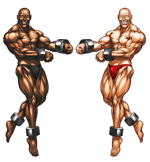 画像集#008のサムネイル/「桃色大戦ぱいろん」が超兄貴とコラボ! 「漢(おとこ)祭り」開催