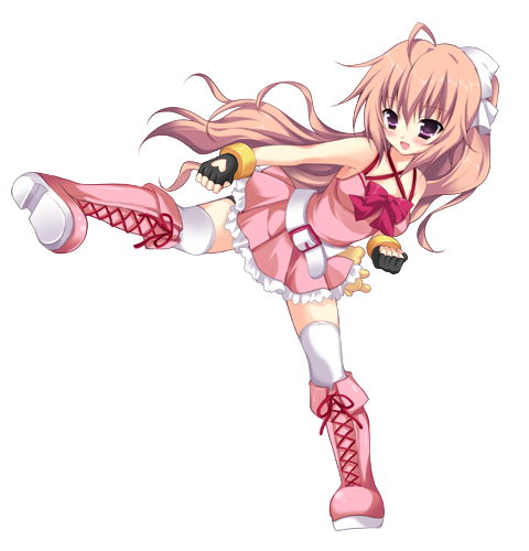 画像ギャラリー No.003のサムネイル画像 / 「桃色大戦ぱいろん」の新キャラは美少女ファイター