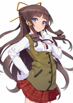 画像ギャラリー No.001のサムネイル画像 / 「桃色大戦ぱいろん+」，新條かりんの衣装を着た「青山あろえ」が登場