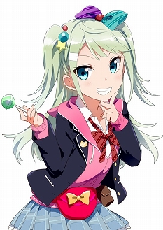 画像集#001のサムネイル/「桃色大戦ぱいろん」,コスプレイヤー「神山マリン(CV:諸星すみれ)」が登場