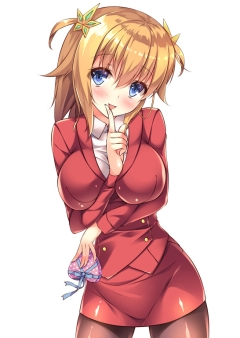 画像ギャラリー No.001のサムネイル画像 / 「桃色大戦ぱいろん」,ヒューマノイド「ユピテル」のバレンタインバージョン登場