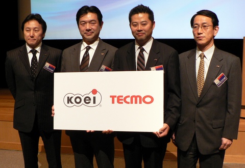 画像集#023のサムネイル/コーエーとテクモ,2009年4月1日にコーエーテクモホールディングスを設立。経営統合へ
