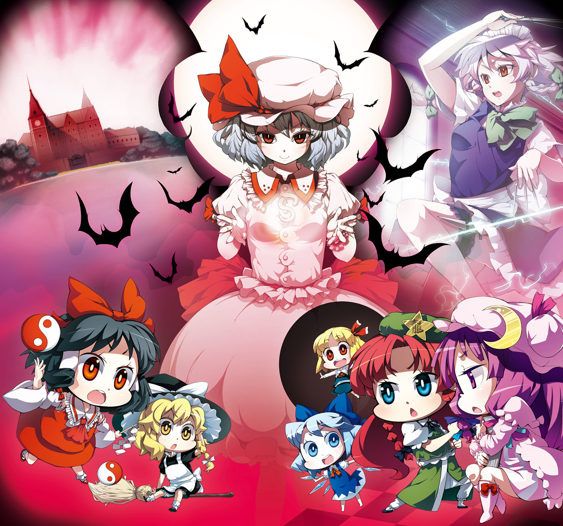 画像集 002 ドミニオン をベースに 東方キャラが活躍する新作カードゲーム 東方