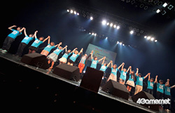 ���������꡼ No.016�Υ���ͥ������ / Zepp Tokyo�˹�ڥ����ƥ����Ȥ����硣����Ϫ�Ȥʤ�ڶʤ�ʹ������TEAM Entertainment Live Act 2011�פ����ͤ��ݡ���