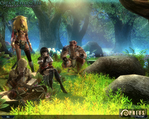 画像集#002のサムネイル/惑星「プリウス」,そして謎の少女「アニマ」とは? 「PRIUS ONLINE」クローズドβテスト先行体験レポート