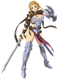 画像ギャラリー No.016のサムネイル画像 / 「アークサイン」,「クイーンズブレイド」から“逢魔の女王 アルドラ”が参戦