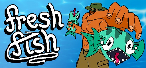 画像ギャラリー No.004のサムネイル画像 / 銛を投げて魚をゲット! 魚の力で海を爆走! ムッキムキの腕が光る釣り×パルクールFPS「fresh fish」,Steamページを公開