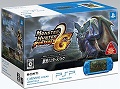 PSPの人気色「バイブラント・ブルー」にBest版「MHP 2nd G」を同梱した「新米ハンターズパック」が12月10日に発売