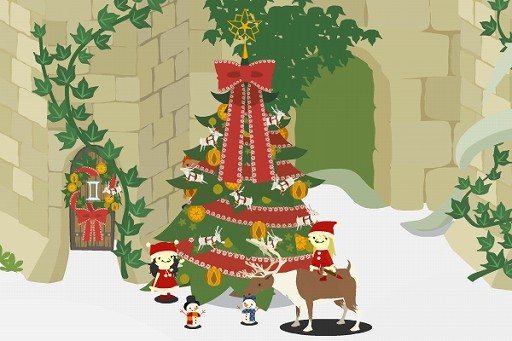 画像ギャラリー No.001のサムネイル画像 / 「Puppet Guardian」のXmasイベントでトナカイと遊ぼう