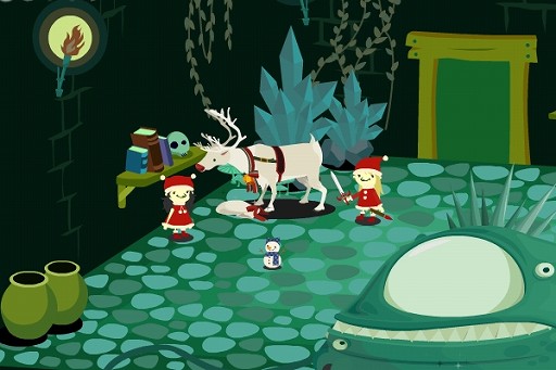 画像ギャラリー No.003のサムネイル画像 / 「Puppet Guardian」のXmasイベントでトナカイと遊ぼう