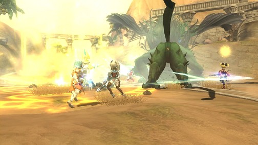 画像ギャラリー No.008のサムネイル画像 / 「ドラゴンネスト」最強のボスモンスター“イエロードラゴン”現る。凶悪な仕掛けが満載のボスステージの概要を紹介