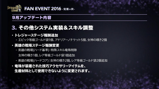 画像ギャラリー No.006のサムネイル画像 / 「ドラゴンネストR」のファンイベントが開催。2016年9月21日の大型アップデートの情報と,2017年初頭までの実装コンテンツが発表に