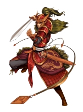 画像集#005のサムネイル/「三国志豪傑伝」,サービス開始一周年を記念して,キャラクターのイメージイラストをリニューアル