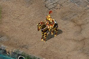 画像ギャラリー No.004のサムネイル画像 / 「三国志豪傑伝」,乗り物強化アップデート第7弾で「機甲馬」「狼」が性能向上