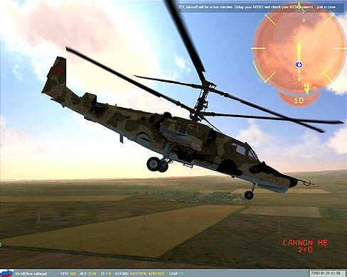 画像ギャラリー No.003のサムネイル画像 / ロシアが誇る戦闘ヘリコプターをフィーチャーした,「DCS:Black Shark」のスクリーンショットを掲載