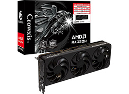 画像ギャラリー No.003のサムネイル画像 / Radeon RX 9000搭載カード計5製品がCrowxisから10月23日発売。RX 9060 XTには白色モデルも用意