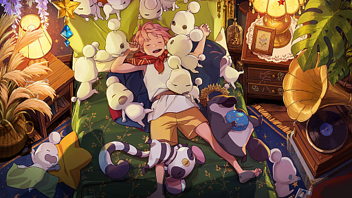 画像ギャラリー No.002のサムネイル画像 / クラフトアドベンチャー「Bloomwalker」が正式発表。歩く家と共に旅をしながら，汚染された世界ルミノアを浄化していく［TGS2026］