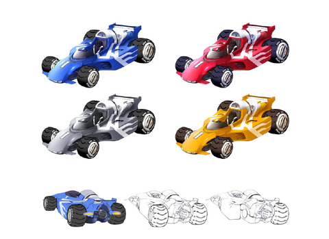 画像集#005のサムネイル/「トランスピー」,新マシン「ドラゴン」とコンセプトアートを公開