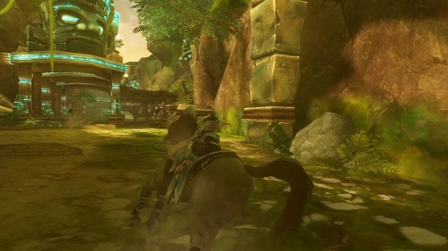 画像ギャラリー No.004のサムネイル画像 / “ファンタジーホースレース”「Project Alice」の最新ムービーを4GamerにUp。草原や街中で展開するスリリングなレースシーンは要注目