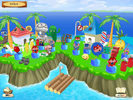 画像集#001のサムネイル/「ディグダグアイランド」新ペット&ウワモノ追加。マッピーも登場