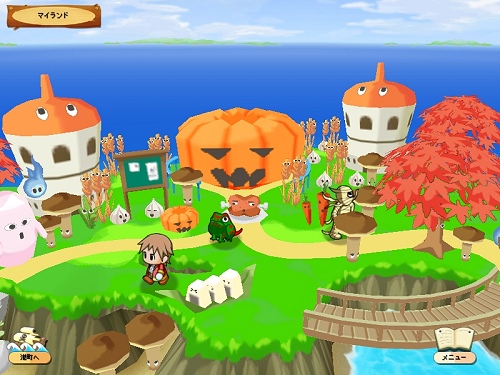 画像集#001のサムネイル/「ディグダグアイランド」で収穫祭第2弾,カボチャを手に入れよう