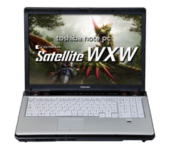 画像ギャラリー No.001のサムネイル画像 / カプコン,東芝製ノートPC「Satellite WXW」を「MHF」推奨認定