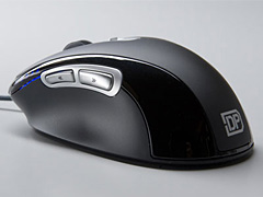 画像集#004のサムネイル/最初で最後? DHARMAPOINT,光学センサー搭載のゲーマー向けマウス発表