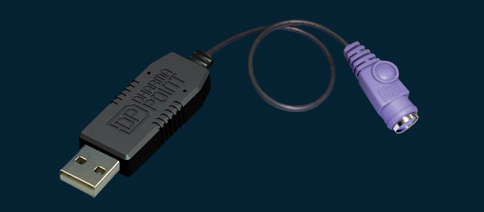 画像集#004のサムネイル/DHARMAPOINT，ゲーマー向けメカニカルキーボード＆レーザーマウスの新製品を発表。PS/2−USBコンバータも