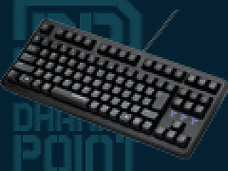 Nキーロールオーバー対応のdharmapoint製低価格キーボードにテンキーレスモデルが登場 1月下旬に4980円で発売